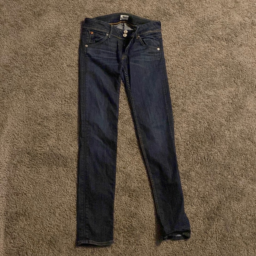 Hudson Collin Mid-rise Skinny jeans